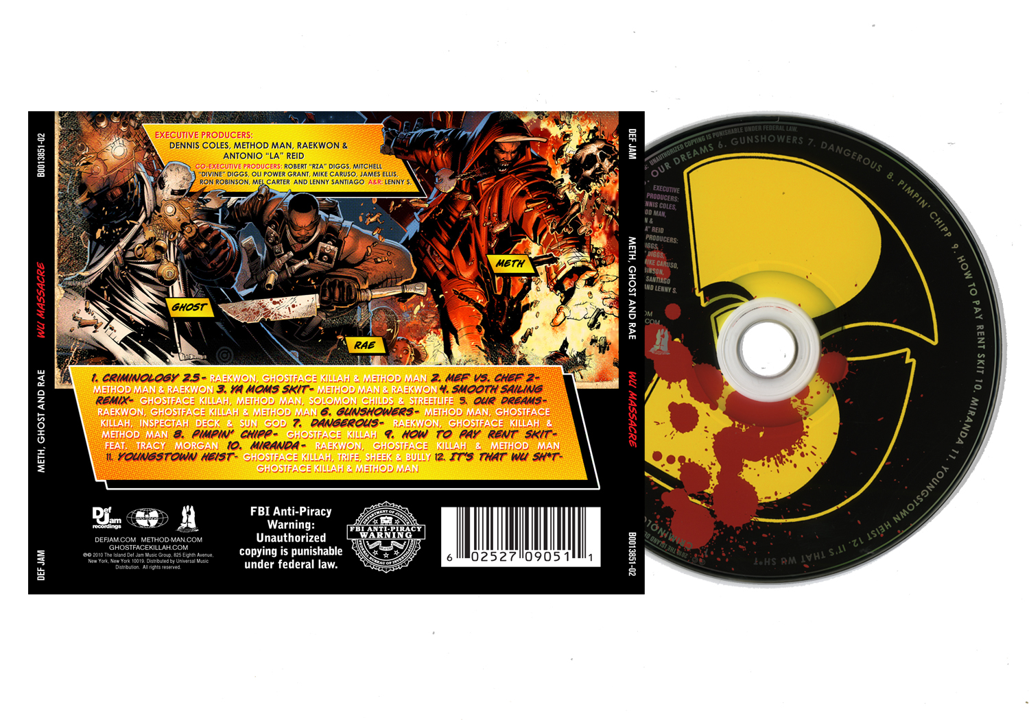 Meth Rae Ghost :: Wu-Massacre - Haldi Creative